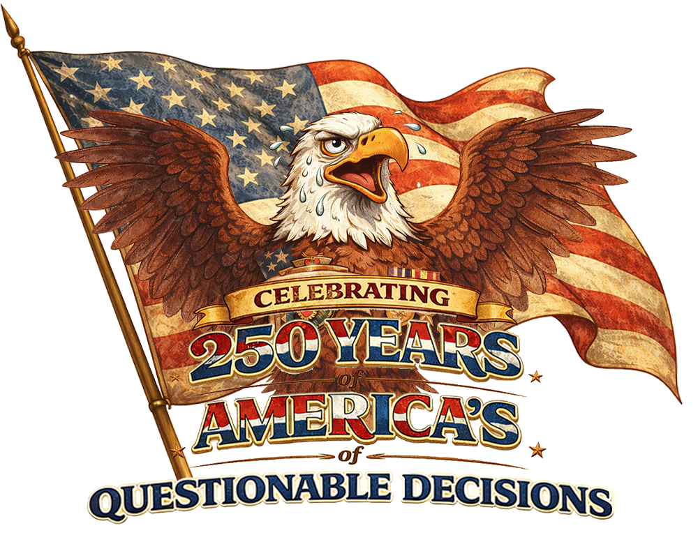 Celebrating 250 Years of America's Questionable Decisions